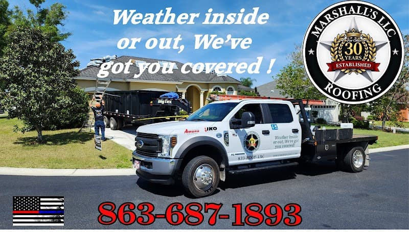 MARSHALL'S LLC ROOFING - Residential Roofing in Lakeland