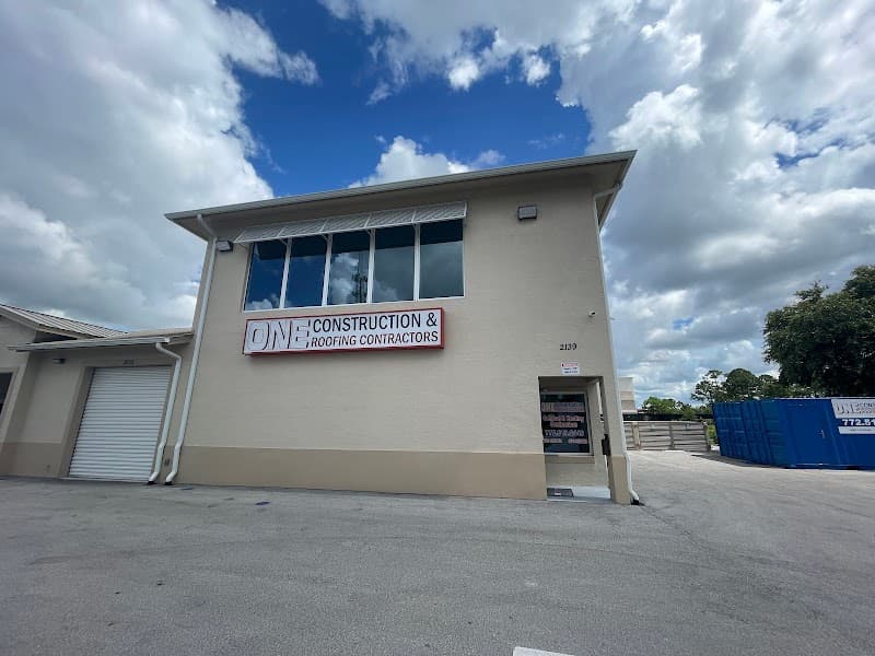 One Construction & Roofing Contractors - Residential Roofing in Port St. Lucie