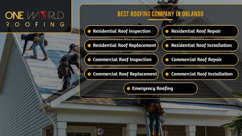 One World Roofing LLC: Roof Repair, Replacement, Installation, Flat, Metal, Emergency Roofing Contractors Orlando, Florida - Metal Roofing in Orlando