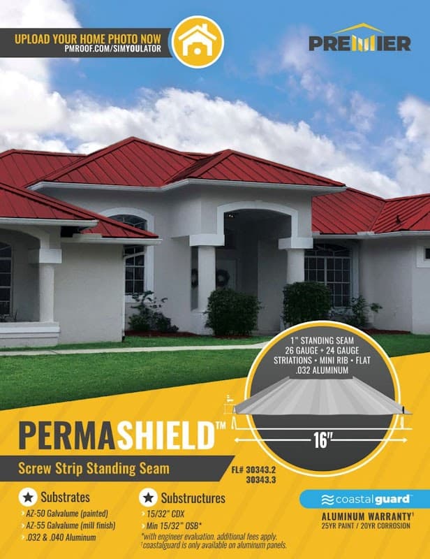 Premier Metal Roof Manufacturing, LLC - Metal Roofing in Tampa