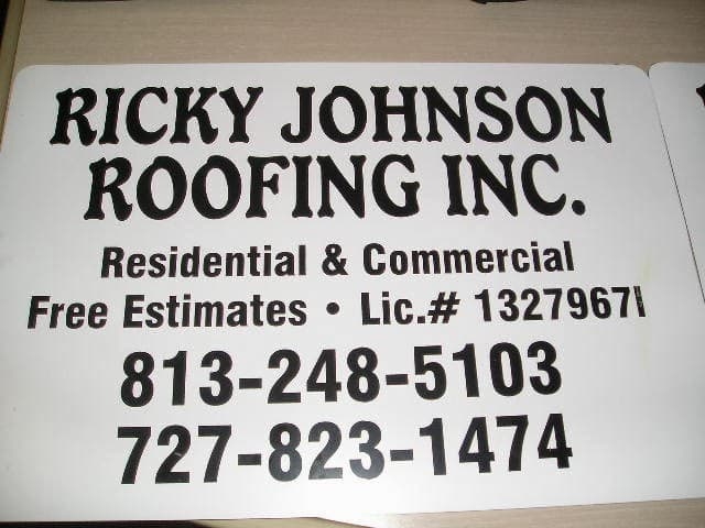 Ricky Johnson Roofing, Inc. - Residential Roofing in Tampa