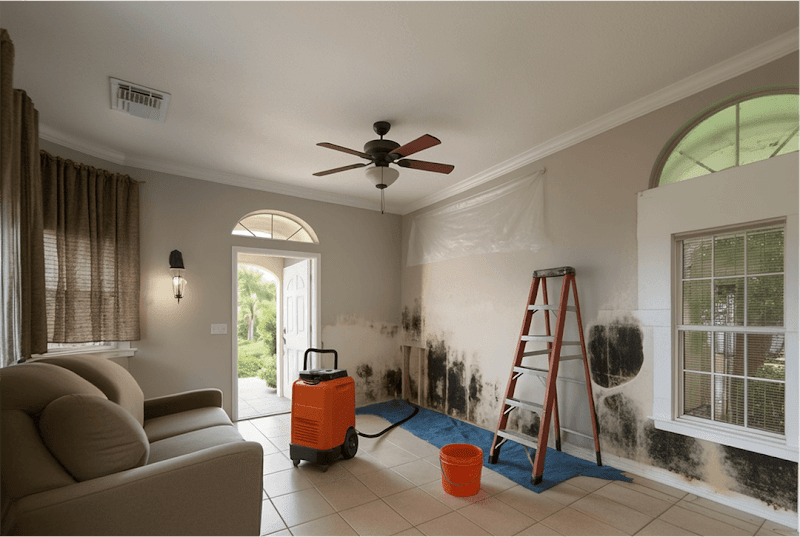 Storm Water and Mold Restoration - Roof Repair in Coral Springs