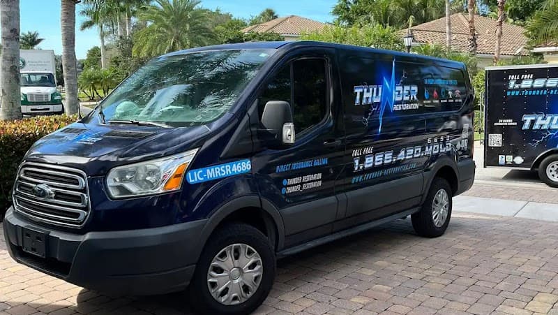 Thunder Restoration - Water And Mold Damage Restoration - Roof Repair in West Palm Beach